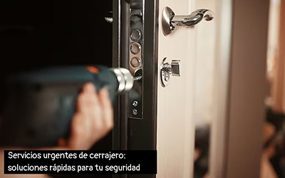 Atención urgente de cerrajero disponible las 24 horas